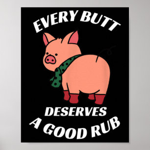 Poster Cada Bumbum Merece Um Bom Agitador Fu