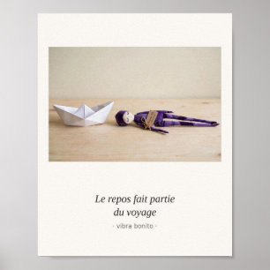 Poster Cada cor é um remédio — Série Papel