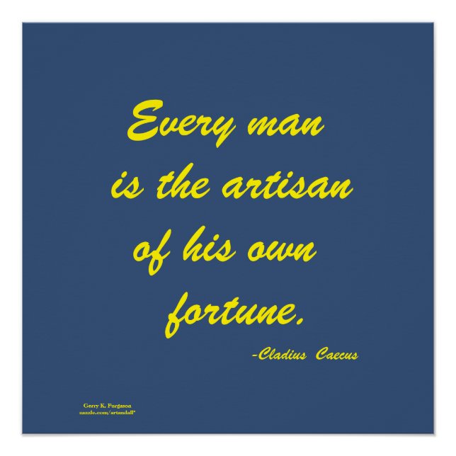 PÓSTER CADA HOMEM (Frente)