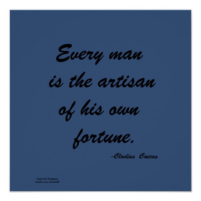 PÓSTER CADA HOMEM (Frente)