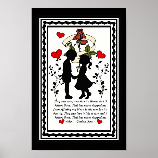 Póster Cada Rosa tem seus cornos (Frente)