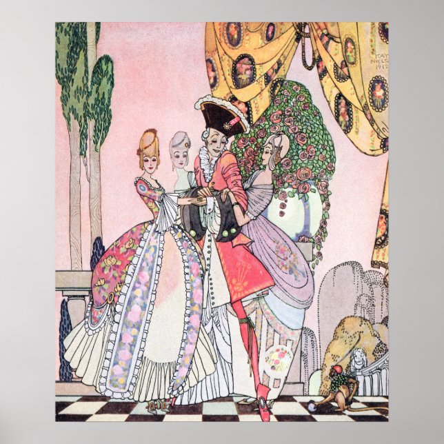 Póster Cada um era delicioso por Kay Nielsen (Frente)