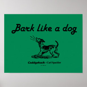 Poster Caddyshack   Latido Como Um Cachorro!