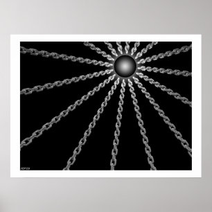 Poster Cadeias Escuras