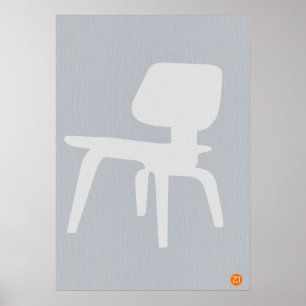 Póster Cadeira de Eames