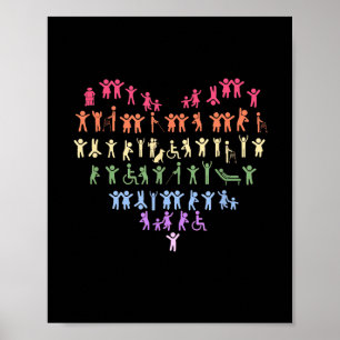 Poster Cadeira De Rodas, Quadriplégica, Paraplégica, Defi