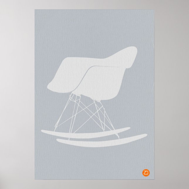 Póster Cadeira Eames (Frente)