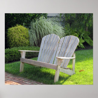 Póster Cadeira em Ocean Grove NJ / Jersey Shore