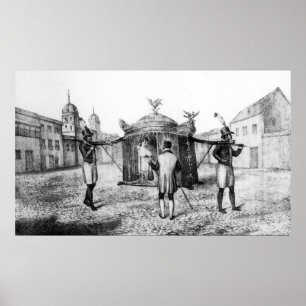 Poster Cadeira Sedan brasileira e Imploração de Pessoa