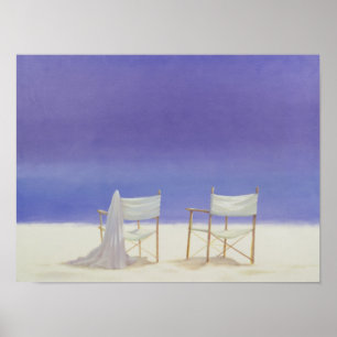 Poster Cadeiras na praia 1995