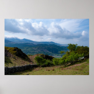 Poster Cader Idris da Nova Caminhada do Precipício