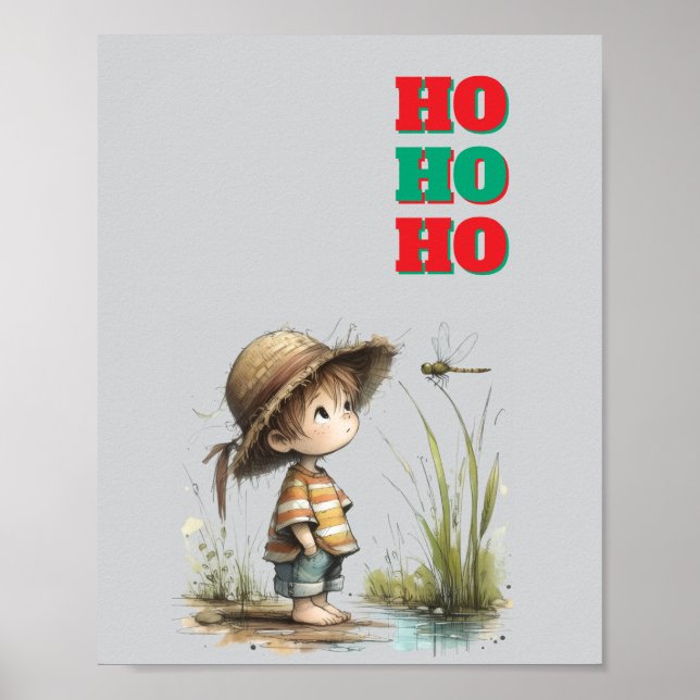 Poster Caderno Infantil Estético de História de Gentileza (Frente)