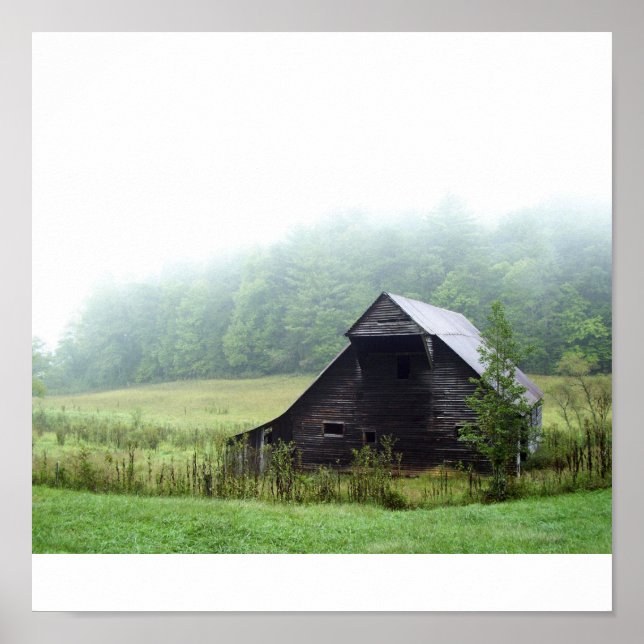 Poster Cades Cove Barn (Frente)