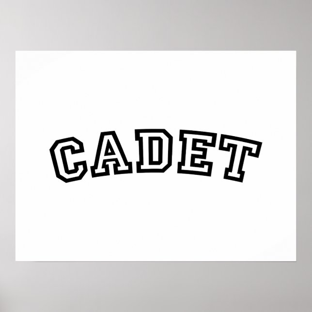 POSTER CADET (Frente)