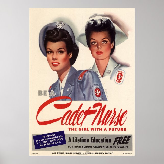 Poster Cadet Nurse (Frente)