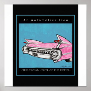 Póster cadillac 1959