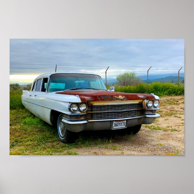 Poster Cadillac Antigo (Frente)