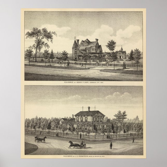 Póster Cady e Kilpatrick, Nebraska (Frente)