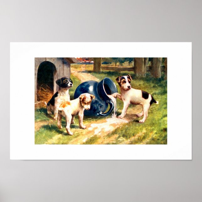 Póster Cães (Frente)