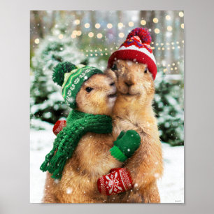 Poster Cães de Natal