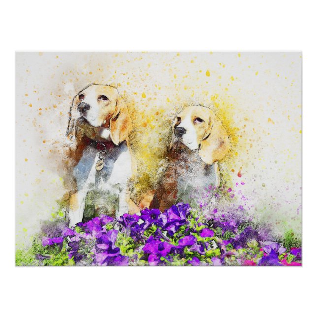 Póster Cães Gêmeos (Frente)