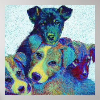 Poster cãezinhos