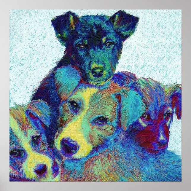 Poster cãezinhos (Frente)