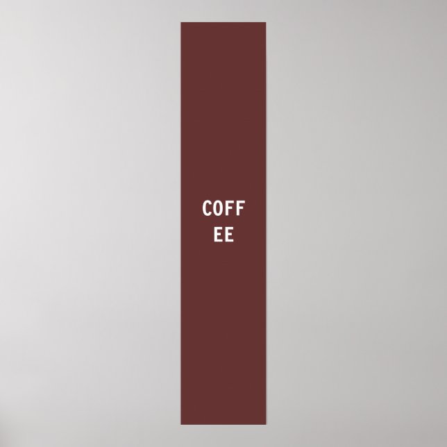 Poster café (Frente)