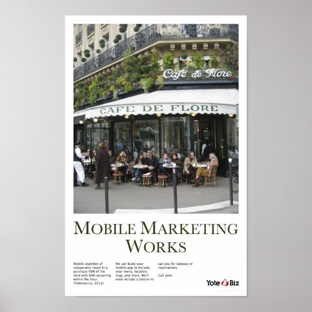 Póster Café (Frente)