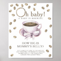 Café a criar Quão grande é o jogo de barriga de ma