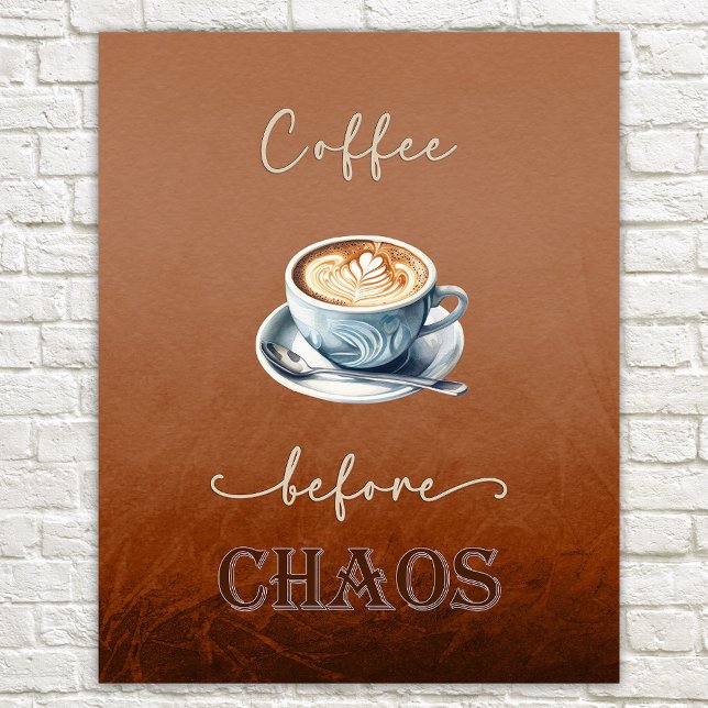 Poster Café Antes Do Caos Russo Cozy (Criador carregado)