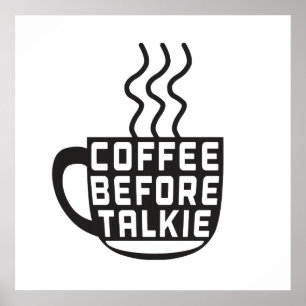 Póster Café antes do Talkie