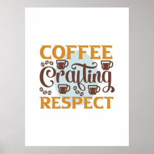 Poster Café Art Café Arranjo Respeito