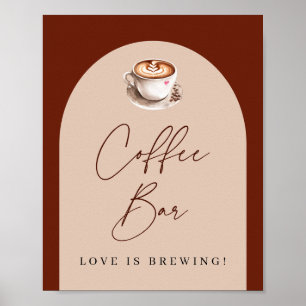 Poster Café Bar Love está a ferver Chá de Noiva