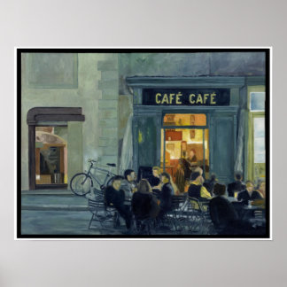 Póster Cafe Cafe