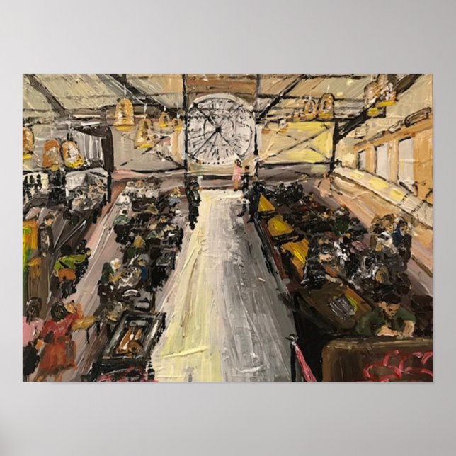 Poster Café Campana em Muse D'Orsay (Frente)