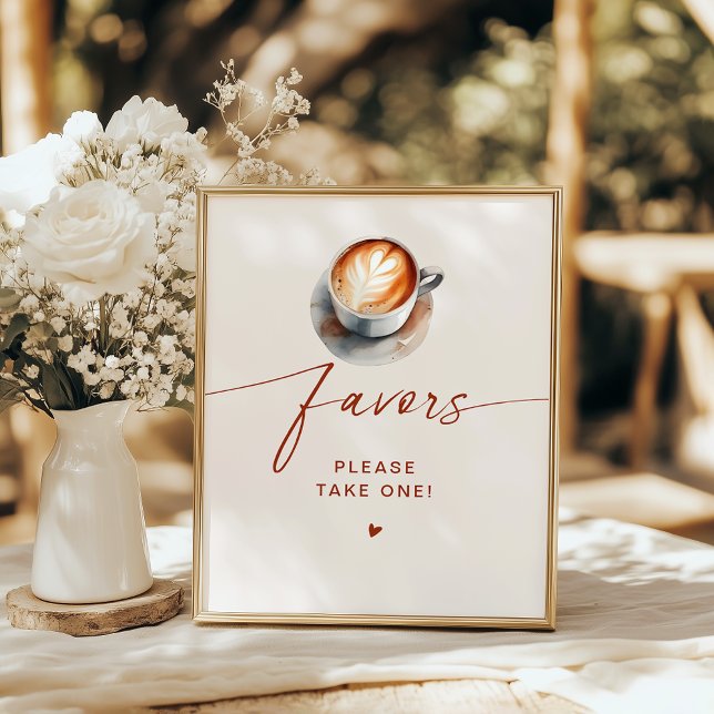 Poster Café chá de panela favorece o pedestal (Criador carregado)