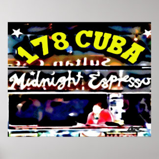 PÓSTER CAFE CON LECHE