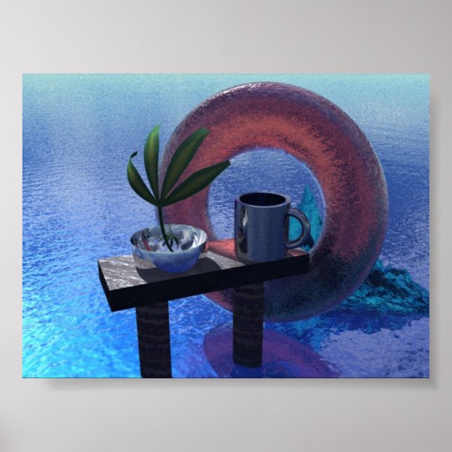 Póster Café da Manhã (Frente)