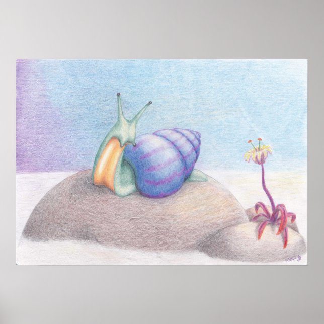 Poster Café da manhã acima das nuvens (Frente)