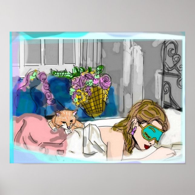 Poster café da manhã em tiffanys holly golighly (Frente)