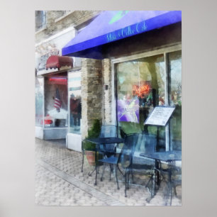 Póster Café De Música E Café