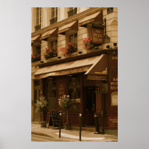 Póster Café de Paris por Dia