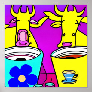 Poster Café de Vaca