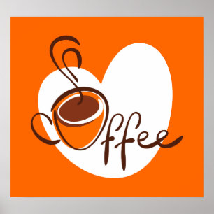 Poster Café do amor
