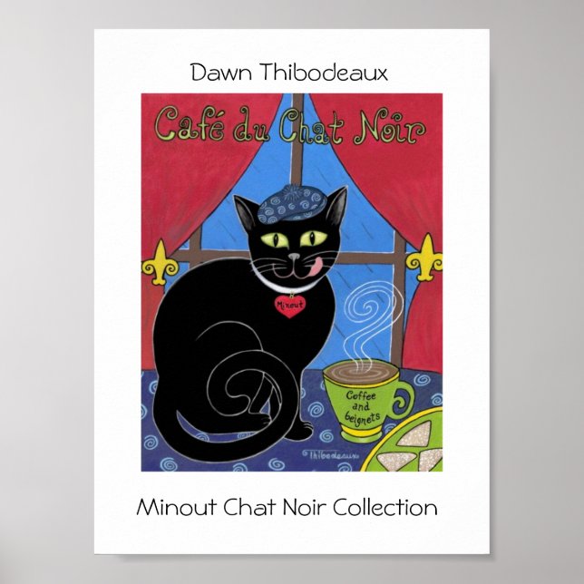 Poster Cafe du Chat Noir (Frente)