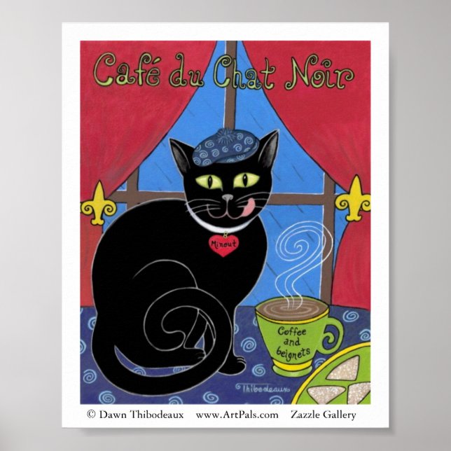 Póster Cafe du Chat Noir (Frente)