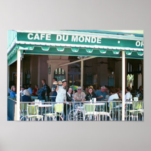 Póster Café Du Monde Divertimento