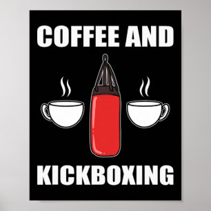 Poster Café e Kickboxing
