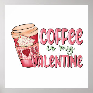 Poster Café É Meu Namorado